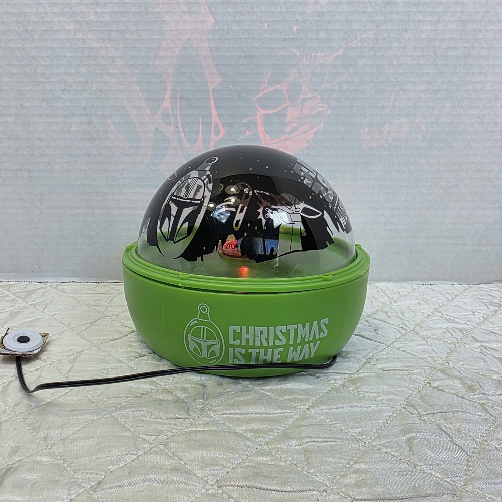 STAR WARS The Mandalorian LED Shadowlights Christmas Lightshow Projection No Box